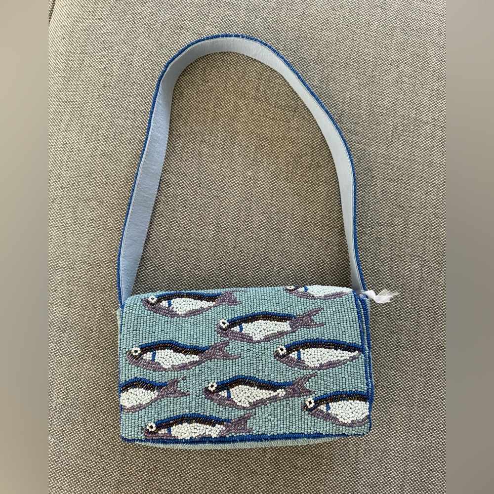Sardine beaded bag